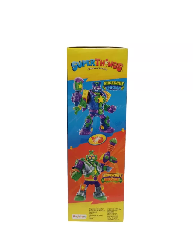 Zings Superthings Playset Superbot Enigma Figurki Loombard Pl