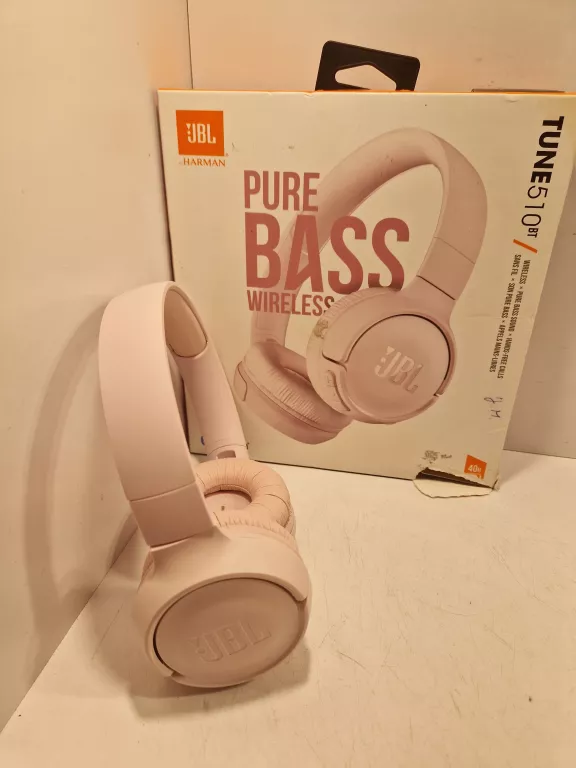 SŁUCHAWKI JBL TUNE 510 PUD RÓŻOWE