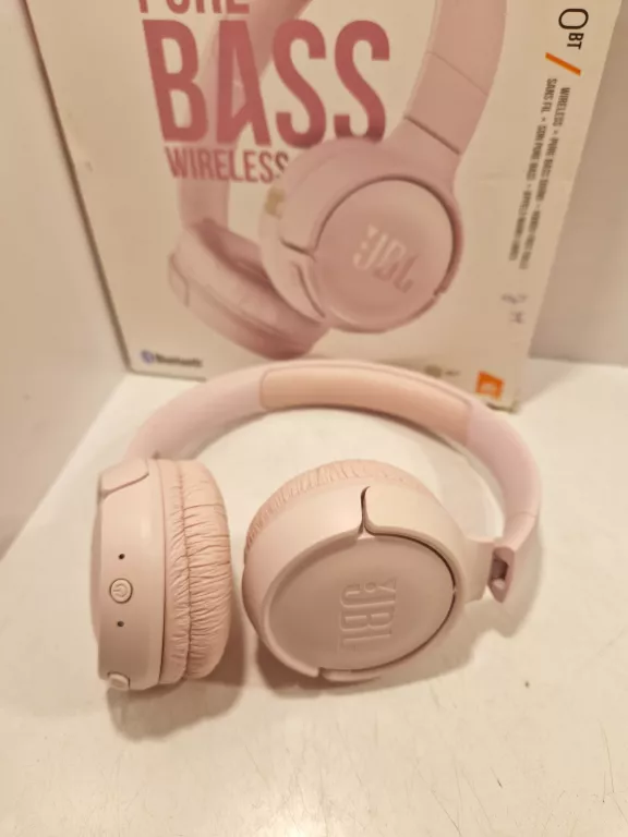 SŁUCHAWKI JBL TUNE 510 PUD RÓŻOWE