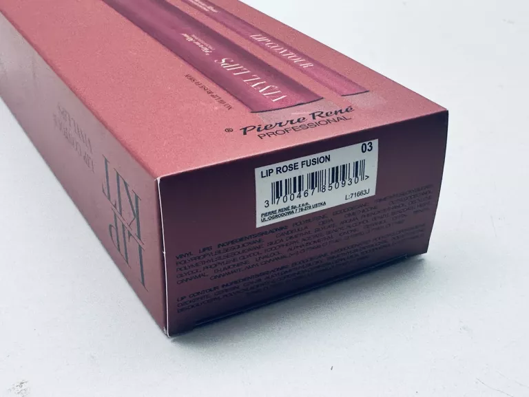 PIERRE RENE PROFESSIONAL ZESTAW DO MAKIJAŻU UST LIP KIT 03