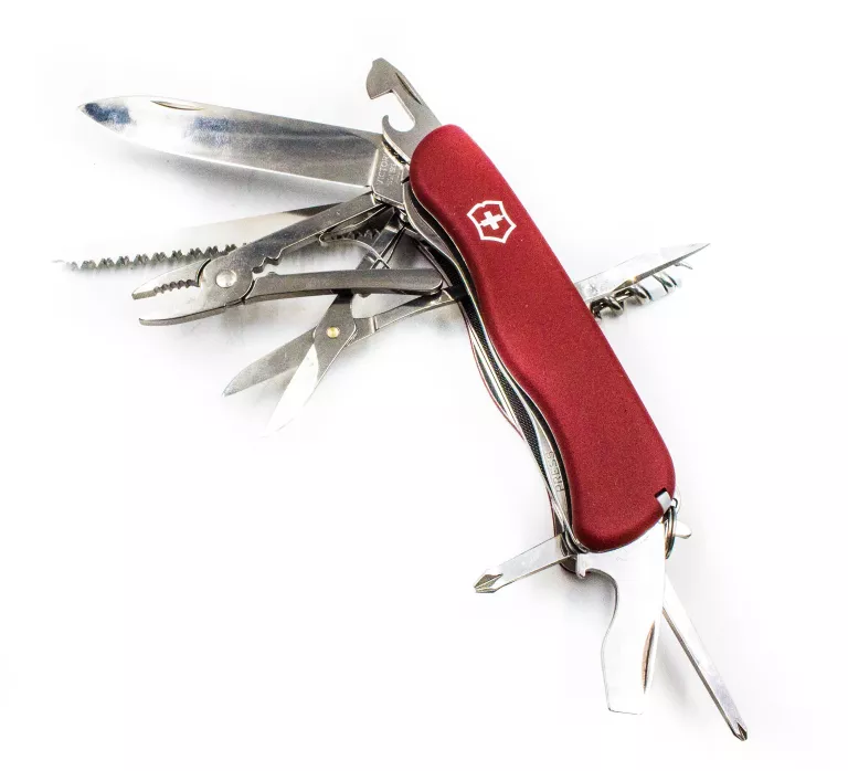 SCYZORYK VICTORINOX WORKCHAMP 0.9064 + ETUI 4.0524