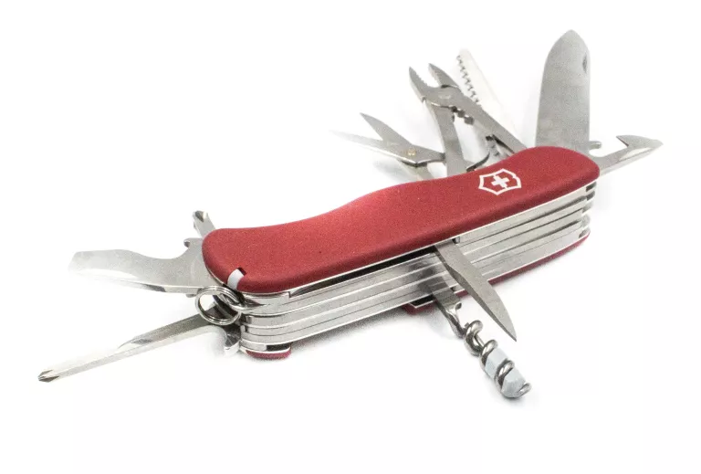 SCYZORYK VICTORINOX WORKCHAMP 0.9064 + ETUI 4.0524