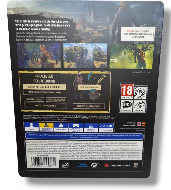 GRA PS4 DYING LIGHT 2 STAY HUMAN STEELBOOK