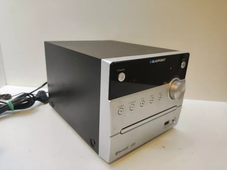 MINI WIEŻA BLAUPUNKT MS12BT + 2X GŁOŚNIK + PILOT