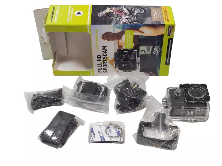 KAMERA SPORTOWA MR HANDSFREE FULL HD ABS/PC CZARNA