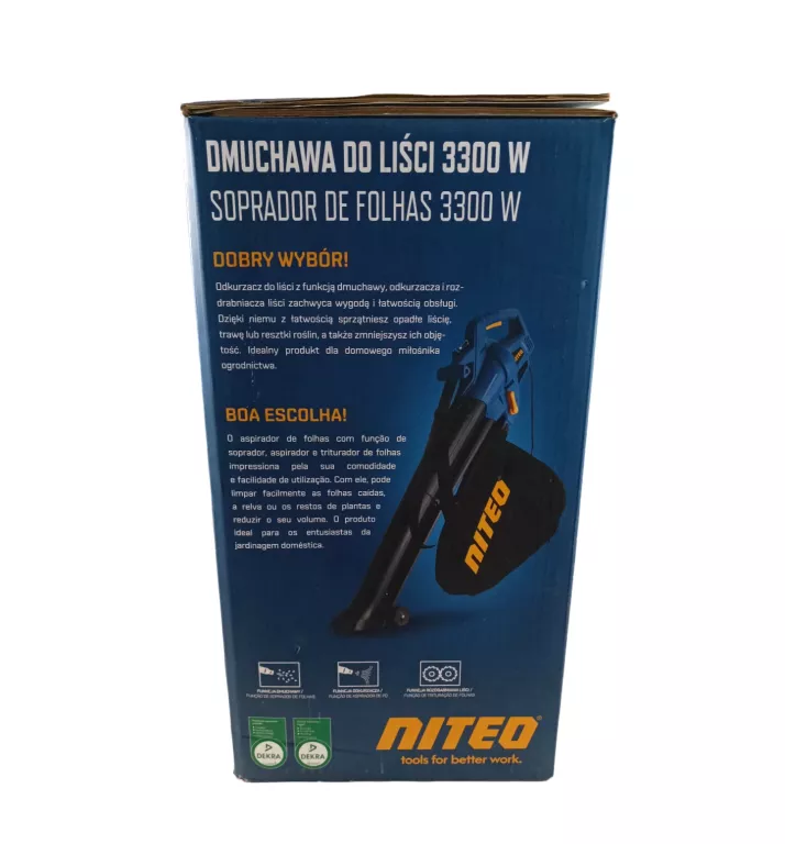 DMUCHAWA DO LIŚCI 3300W NITEO TOOLS