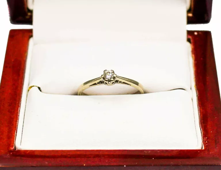 zloty-pierscionek-z-diamentem-010-ct-si1-h-pl-szembeka-2-warszawa