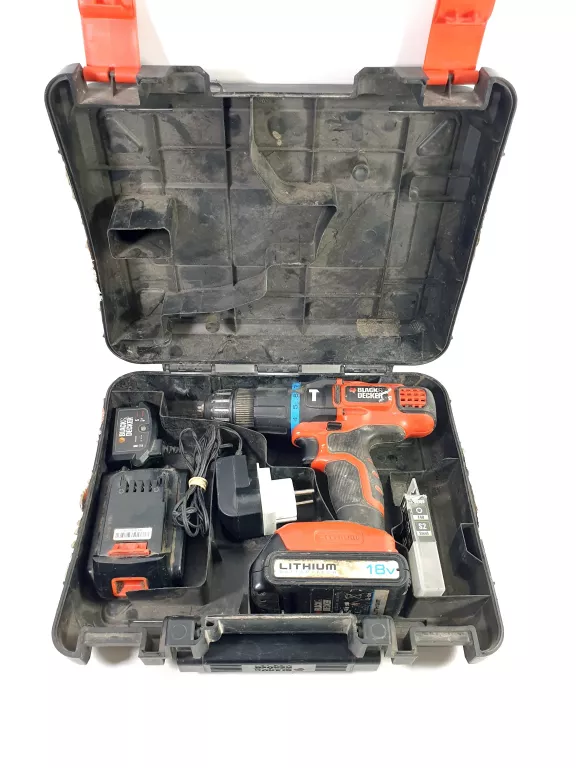 WKRĘTARKA BLACK&DECKER EGBL188 KOMPLET WALIZKA