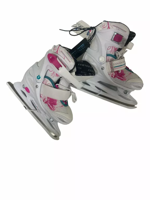 ŁYŻWY REGULOWANE BROYX SNOWSTAR 500 WHITE 30-33
