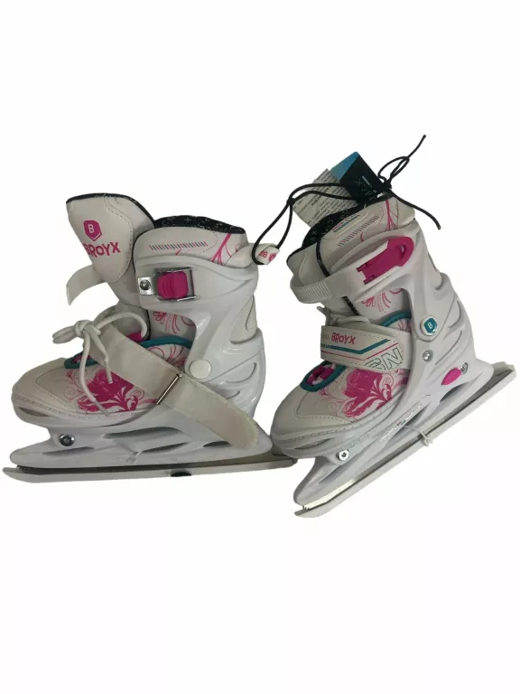 ŁYŻWY REGULOWANE BROYX SNOWSTAR 500 WHITE 30-33