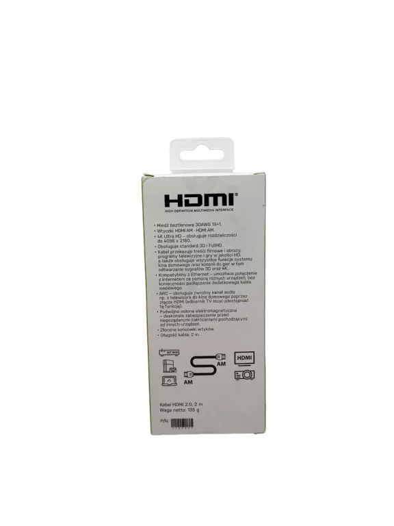 KABEL XLINE HDMI 4K 2M