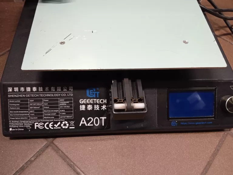 DRUKARKA 3D GEEETECH A20T 3 ODBIÓR OSOBISTY