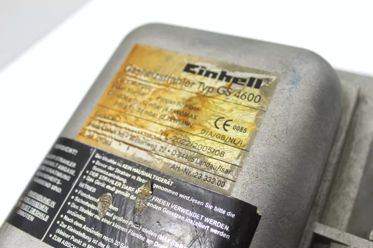 EINHELL GS 4600 PROMIENNIK GAZOWY