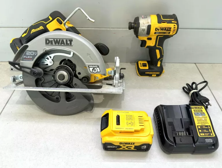 ZESTAW DEWALT PILARKA TARCZOWA DEWALT DSC 573 + ZAKRĘTARKA DEWALT DCF887