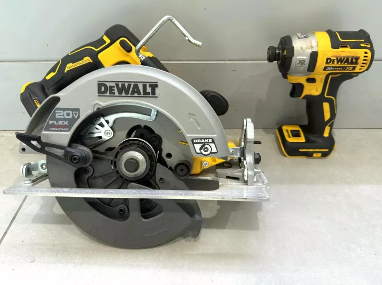 ZESTAW DEWALT PILARKA TARCZOWA DEWALT DSC 573 + ZAKRĘTARKA DEWALT DCF887