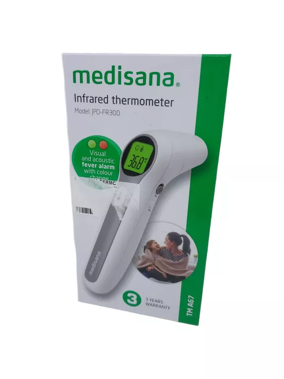 MEDISANA TERMOMETR ELEKTRONICZNY BEZDOTYKOWY CZOŁO DO UCHA TMA67