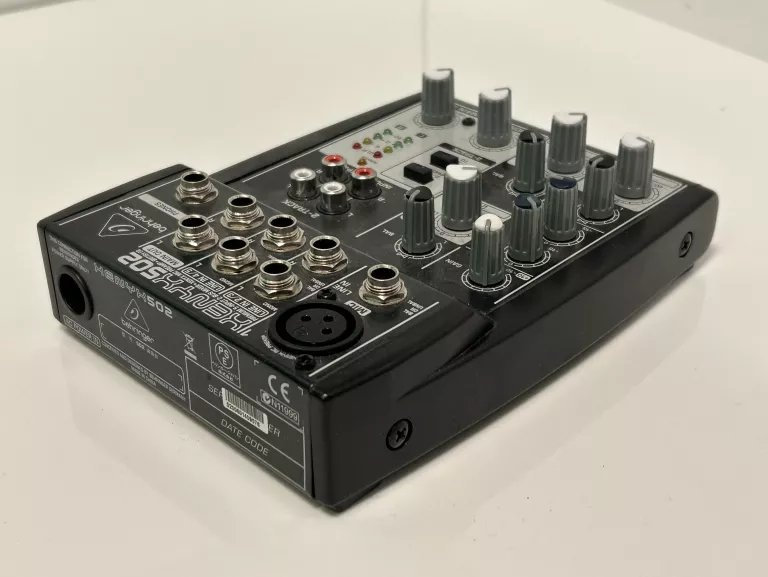 BEHRINGER XENYX 502 - MIKSER ANALOGOWY AUDIO SOLO