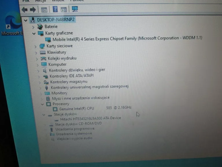 LAPTOP EMACHINES E520 2GB/160GB