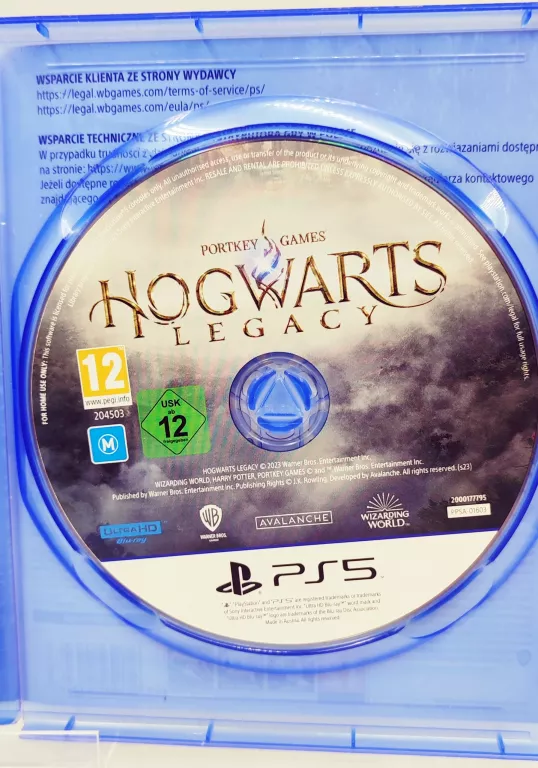GRA DZIEDZICTWO HOGWARTU PS5
