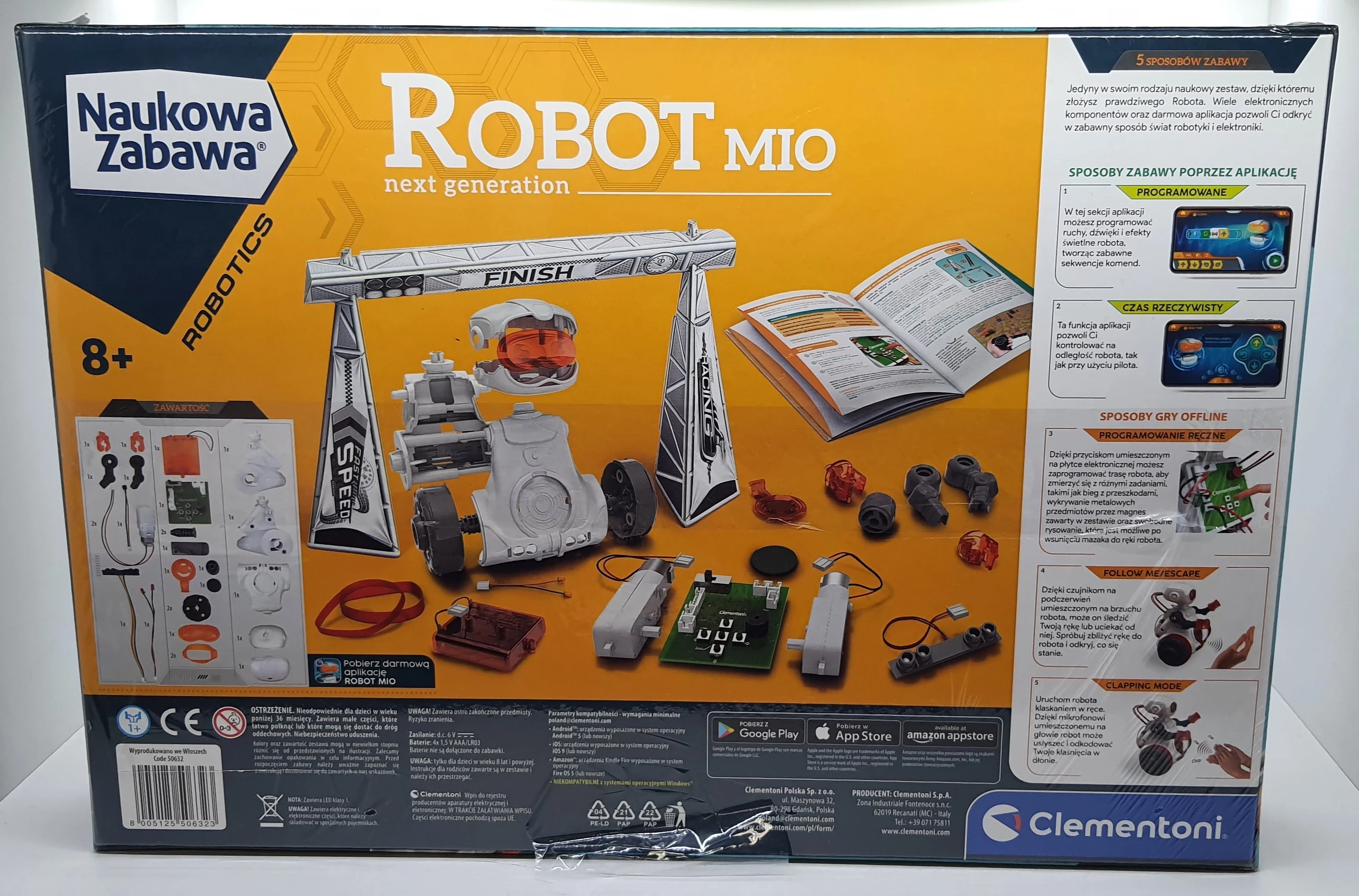 naukowa-zabawa-robot-mio-clementoni-50632-stan-powystawowy
