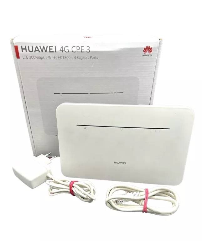 ROUTER HUAWEI B535-232A + PUDEŁKO, ZASILACZ, PODSTAWKA