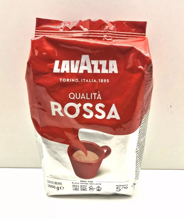 KAWA ZIARNISTA LAVAZZA QUALITA ROSSA 1KG, Kawa ziarnista