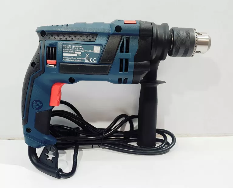 WIERTARKA UDAROWA 750W 16 RE BOSCH + WALIZKA