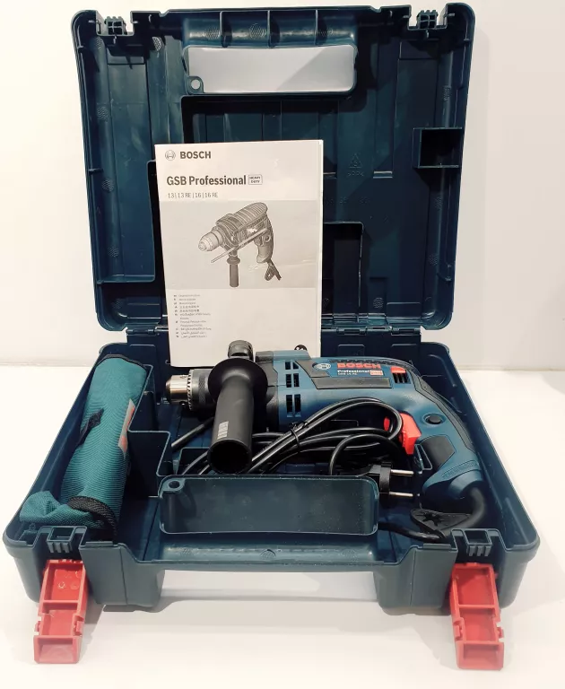 WIERTARKA UDAROWA 750W 16 RE BOSCH + WALIZKA