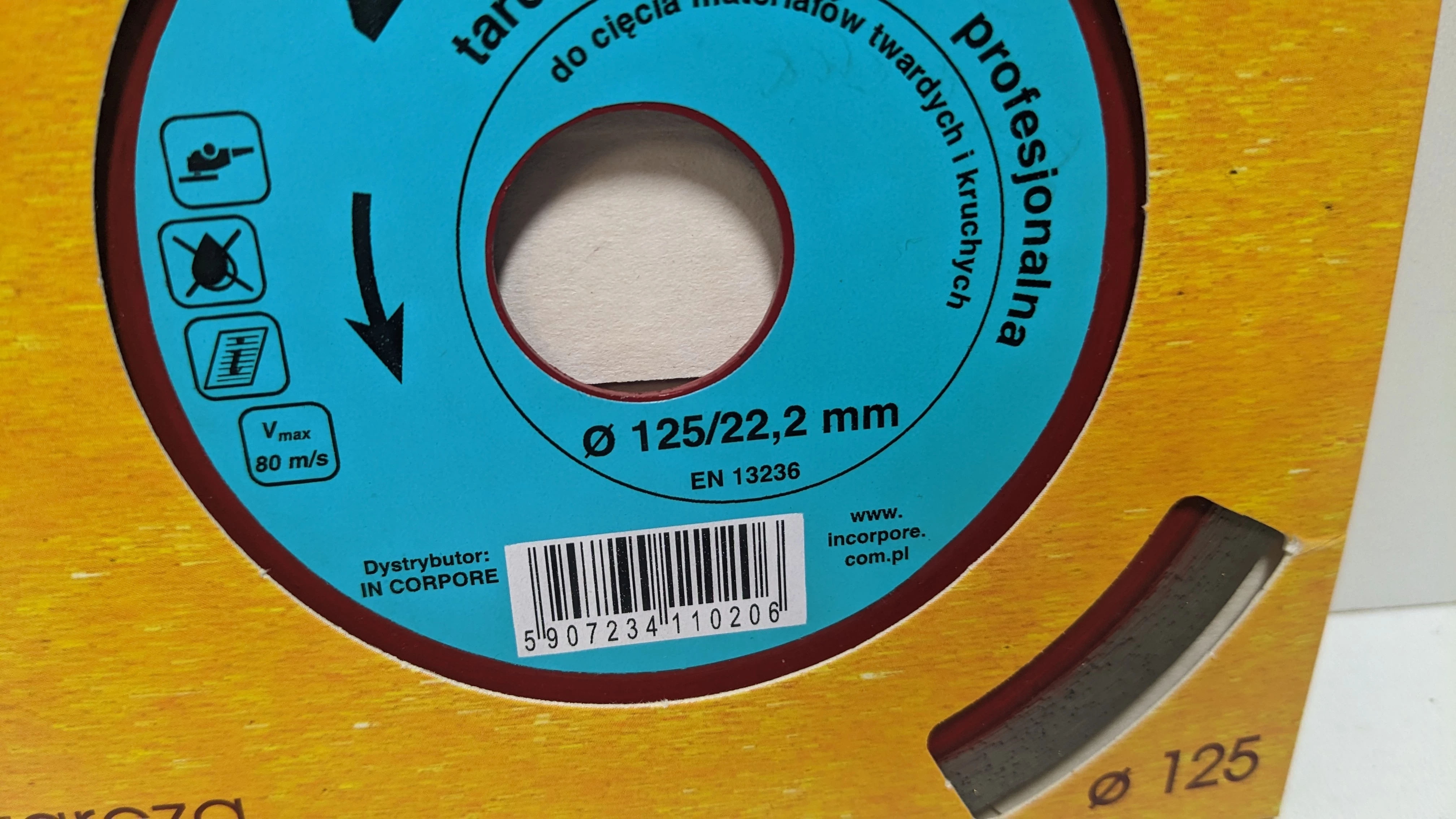 tarcza-diamentowa-zbik-125-222-mm-stan-uzywany