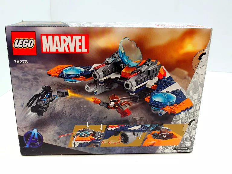 LEGO SUPER HEROES 76278 ROCKET'S WARBIRD KONTRA. RONANA