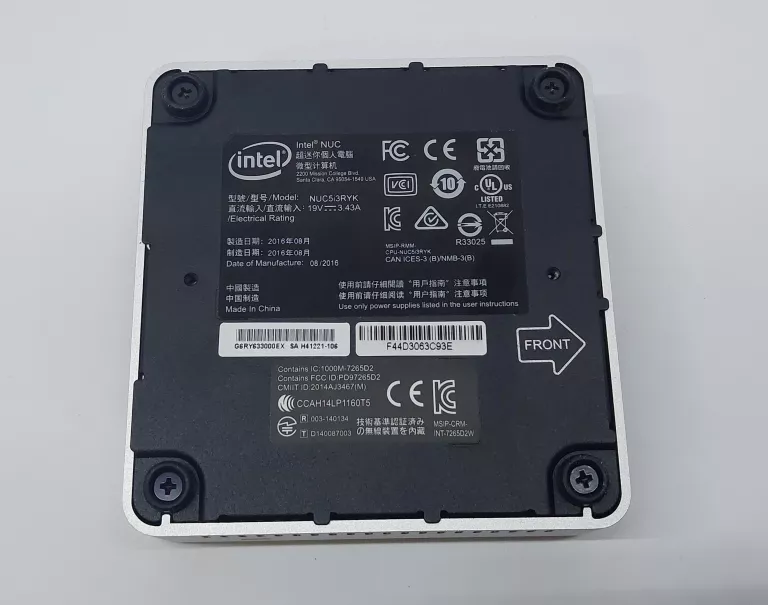 MINIKOMPUTER INTEL NUC 5I3RYK