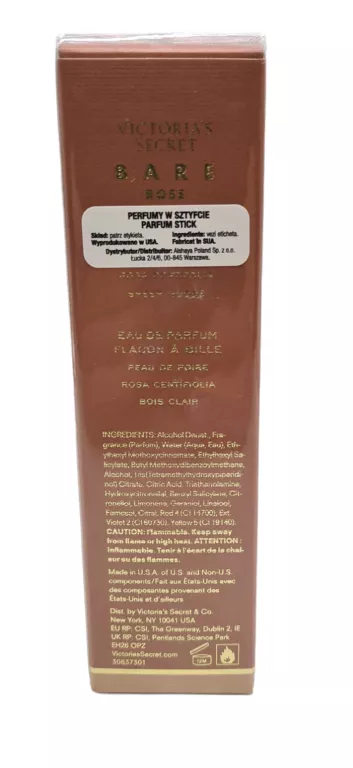 ROLETKA ZAPACHOWA VICTORIAS SECRET BARE ROSE 7ML