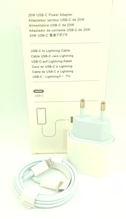ŁADOWARKA USB C- LIGHTNING