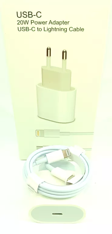 ŁADOWARKA USB C- LIGHTNING