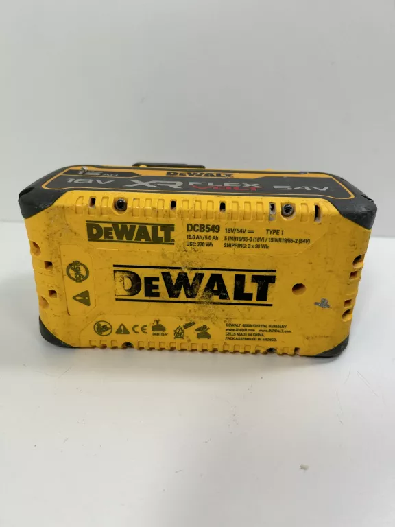 AKUMULATOR 18/54V 15/5AH XR FLEXVOLT DEWALT DCB549