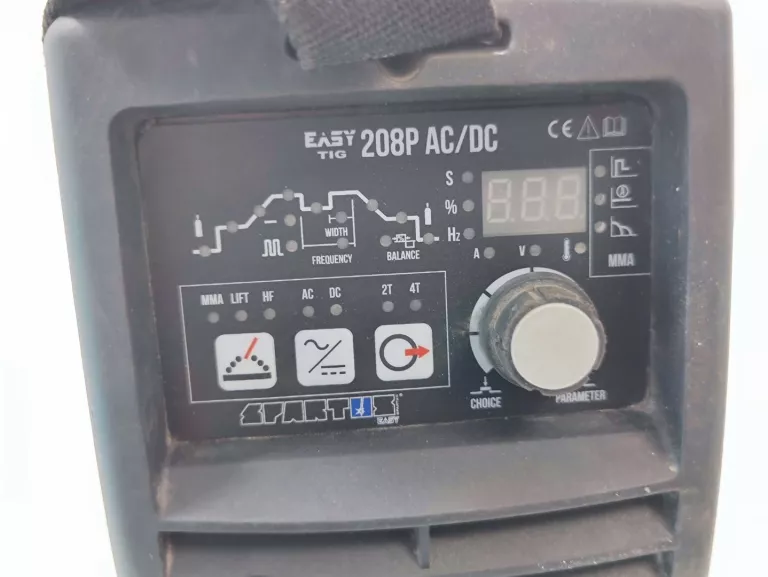 SPAWARKA INWERTOROWA SPARTUS EASYTIG 208P AC/DC 200A