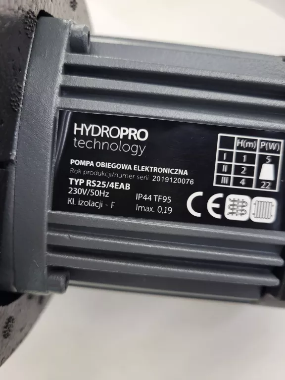 POMPA ELEKTRONICZNA ENERGOOSZCZĘDNA C.O RS25/4EAB KARTON