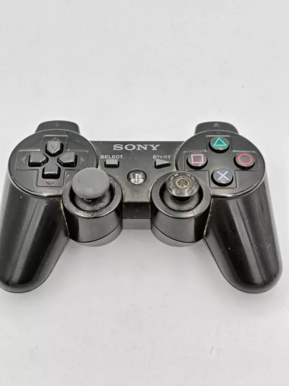 PAD SONY DO PS3 POPĘKANA OBUDOWA BRAK GUMECZKI NA ANALOGU OPIS