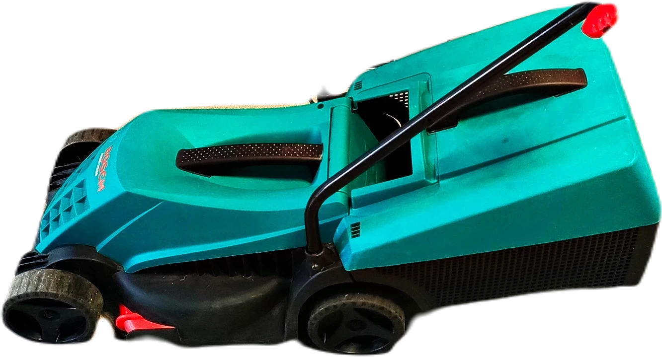 kosiarka-elektryczna-bosch-arm-3200-1200-w-szerokosc-ciecia-32-cm-stan-uzywany