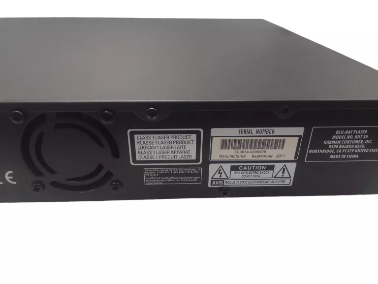 ODTWARZACZ BLU-RAY HARMAN KARDON BDT30