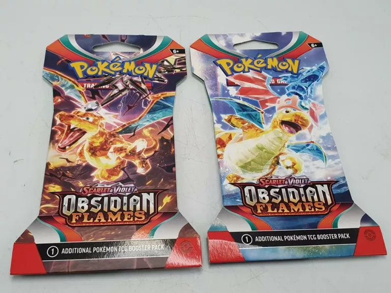POKEMON TCG OBSIDIAN FLAMES SLEEVED BOOSTER