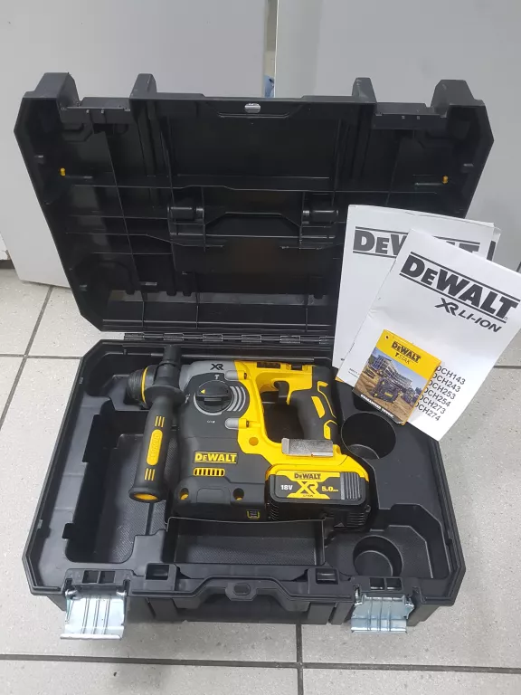 MŁOTOWIERTARKA DEWALT DCH273 SUPER ZADBANA, WALIZKA - LOMBARD TRZEBNICA