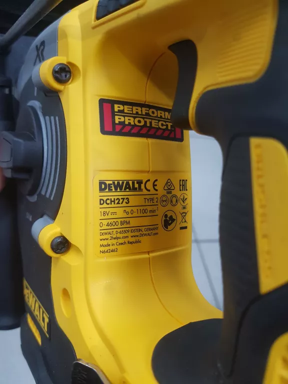 MŁOTOWIERTARKA DEWALT DCH273 SUPER ZADBANA, WALIZKA - LOMBARD TRZEBNICA