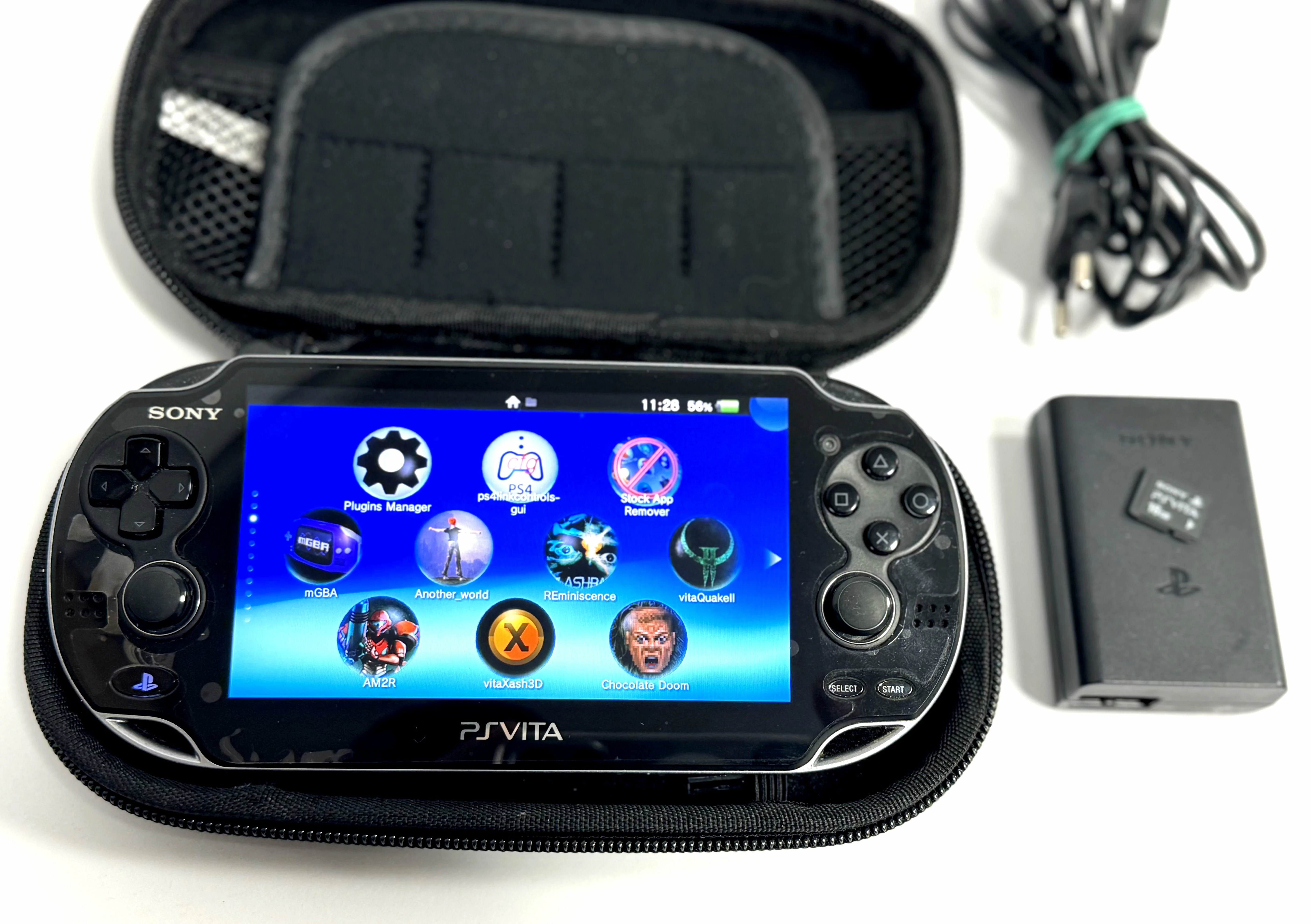 アウトレット福袋 KONSOLA Konsole | 16GB + 128GB +KARTA PCH-1103 VITA PS SONY 家庭用ゲーム機本体