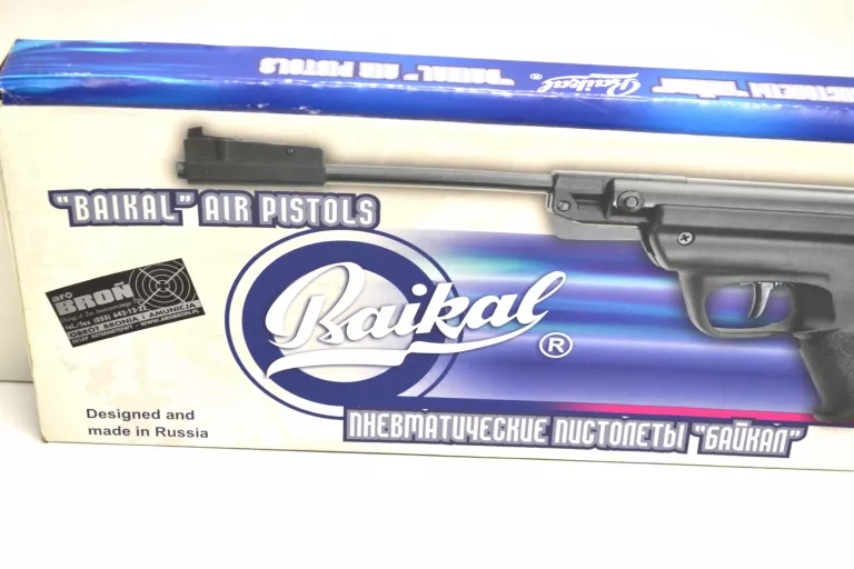 PISTOLET WIATRÓWKA BAIKAŁ IŻ IZH MP-53M + PUDEŁKO