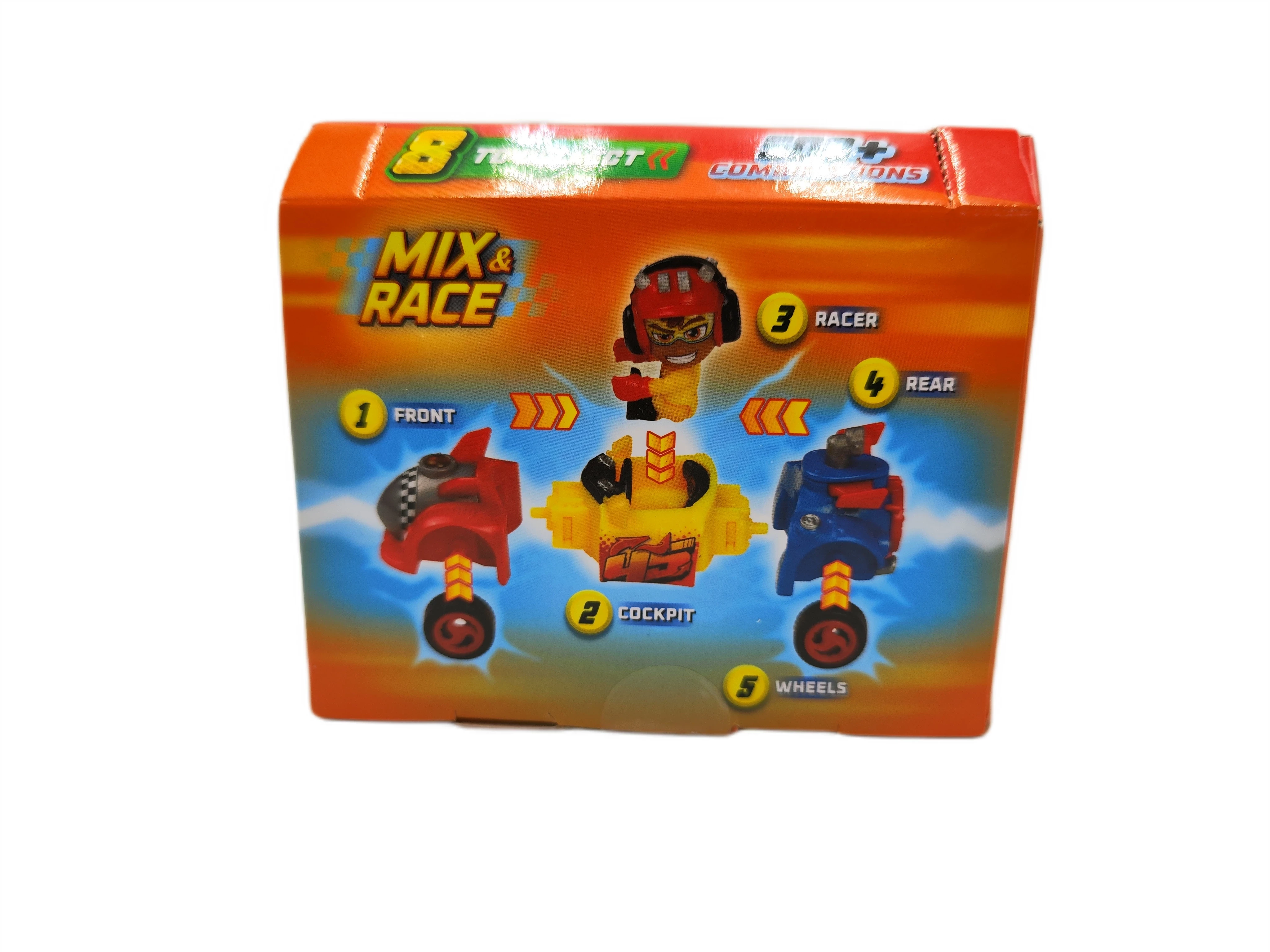 t-racers-color-rush-car-auto-pojazd-niespodzianka-wymienne-czesci-stan-uzywany