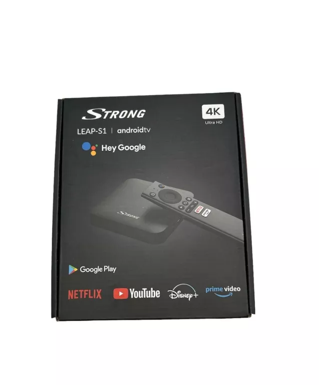 ODTWARZACZ MULTIMEDIALNY STRONG 4K UHD LEAP-S1