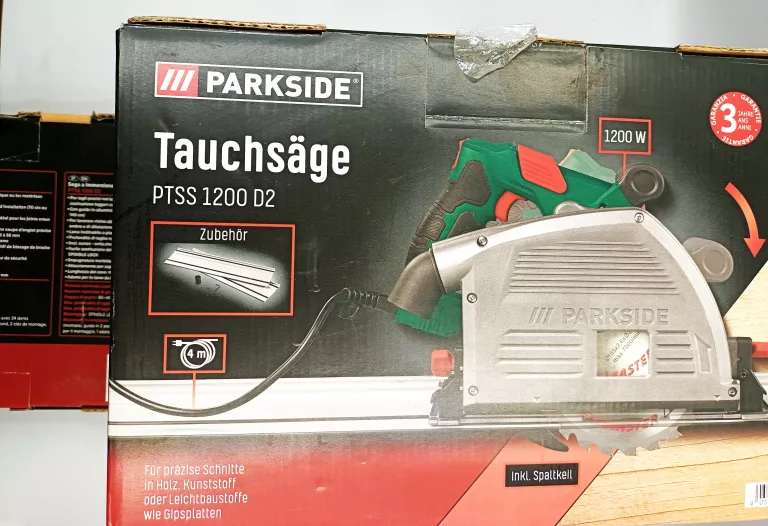 PILARKO-ZAGŁĘBIARKA PARKSIDE PTSS 1200 D2 + PUDEŁKO