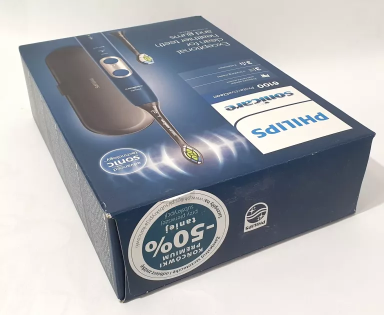 SZCZOTECZKA PHILIPS SONICARE 6100 HX6871/47 GRANATOWA