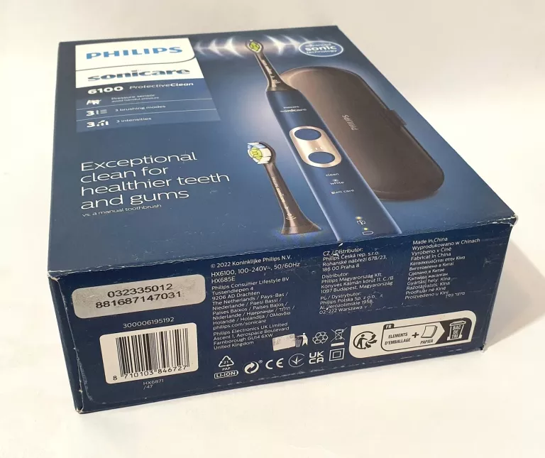 SZCZOTECZKA PHILIPS SONICARE 6100 HX6871/47 GRANATOWA